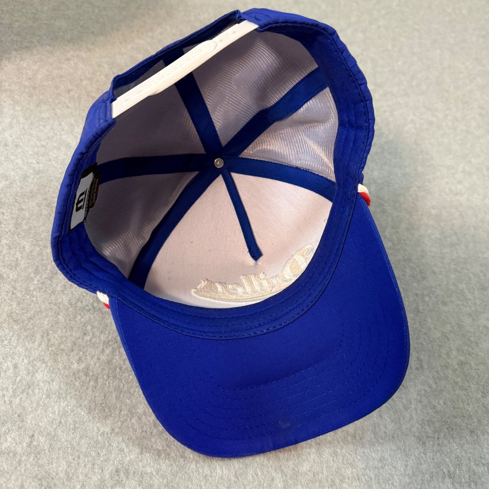 Melonwear Tulsa Drillers Snapback Hat Blue Rope Baseball Cap Adjustable MiLB - Picture 5 of 7